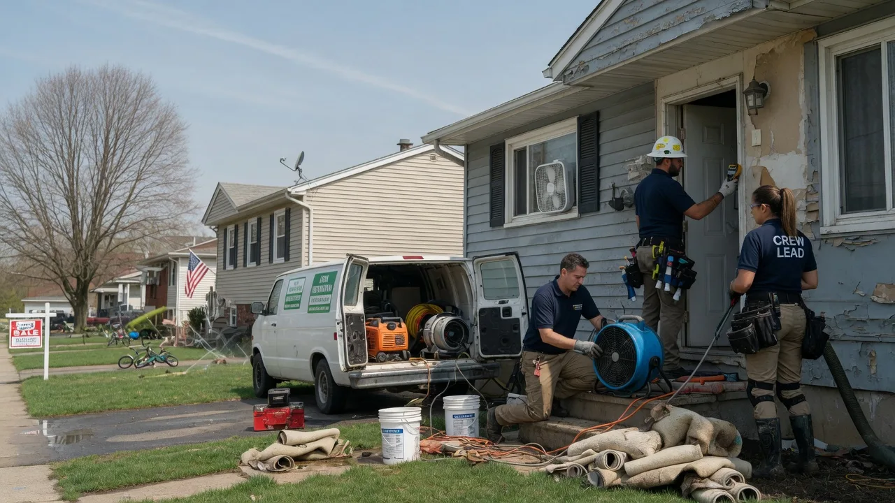 Flood Cleanup in Glen, MS near me